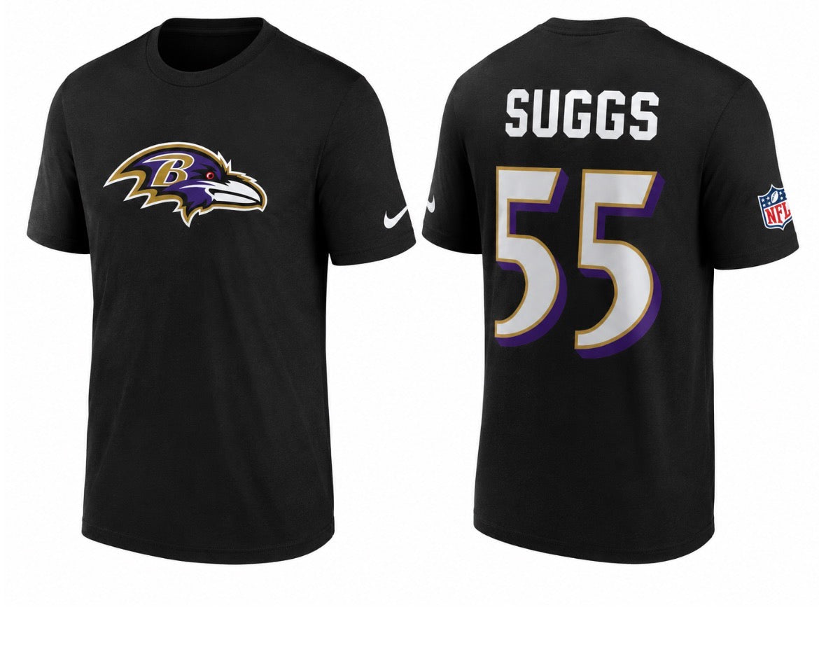 Baltimore Ravens Suggs #55 T-Shirt