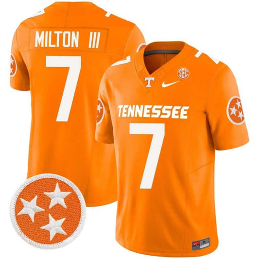 Joe Milton III Jersey #7 Tennessee Volunteers