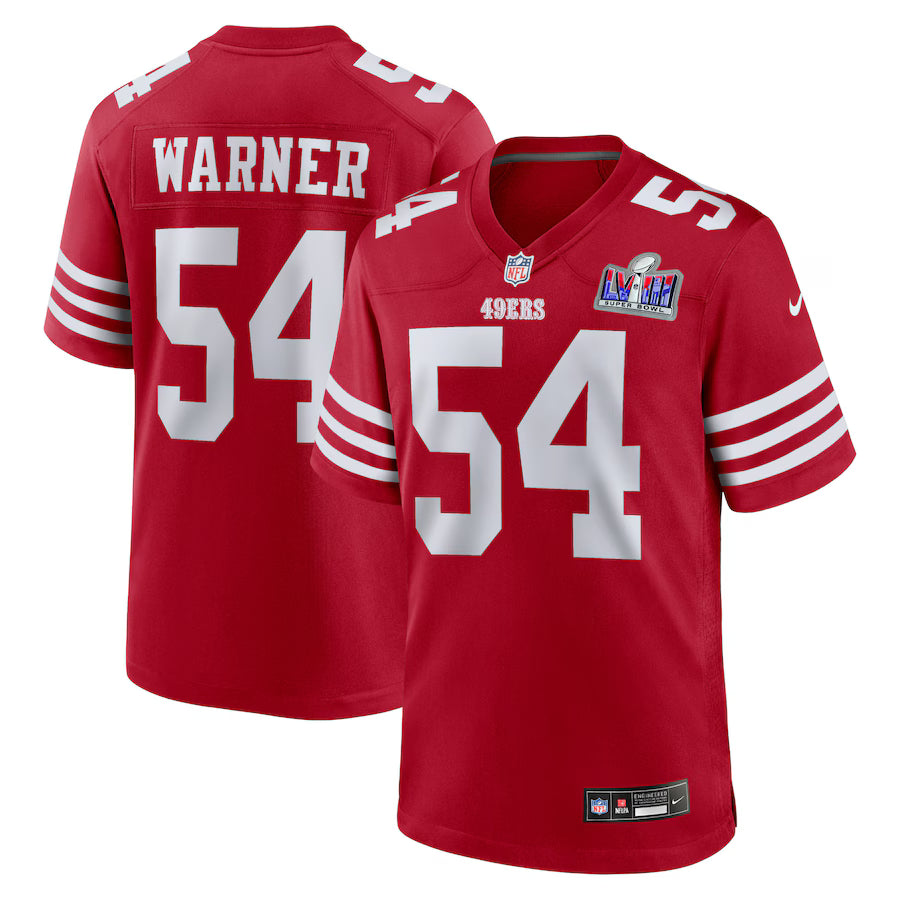 Fred Warner San Francisco 49ers Super Bowl LVIII